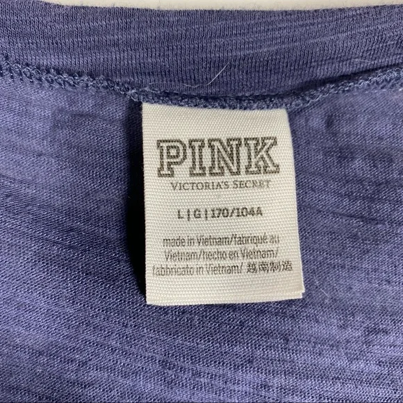 Victoria’s Secret PINK sequin dog tee shirt large - Picture 3 of 9